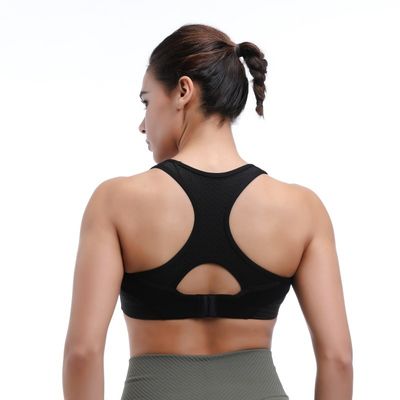 Женщины на заказ Активный спортивный бюстгальтер Wicking &amp; Breathable Workout Top